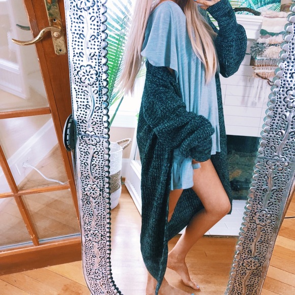 Sweaters - Anahi Chunky Longline Cardi ✨ A81